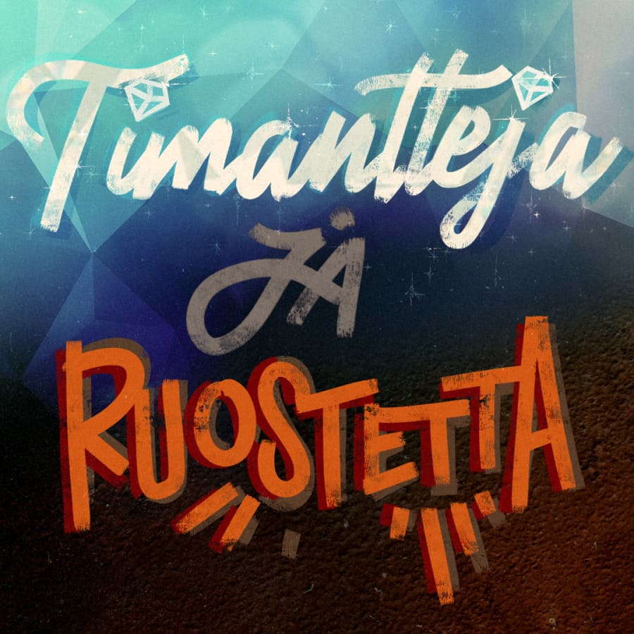 Punainen keinutuoli ja vanha villatakki