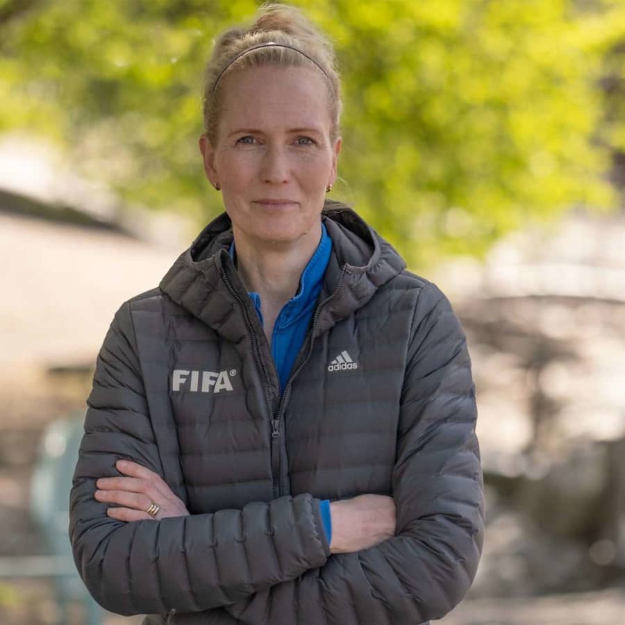Lina Lehtovaara dömer Champions League-finalen: "Det är ett mål jag har haft de senaste åren"