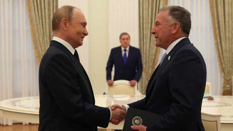 President Putin met special ambassador Steve Witkoff in Kremlin on August 6.