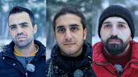 Photo shows Kamal Tawil, Rayan Alhariri and Moayad Salami.