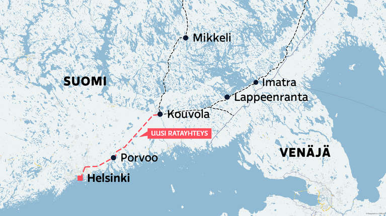It radalle On Valittu Linjaus Jossa Junat Kulkisivat Tunnelissa 19 