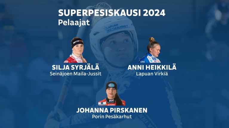 Silja Syrjälä, Anni Heikkilä ja Johanna Pirskanen.