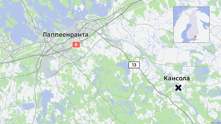 Lappeenranta ja Kansola.