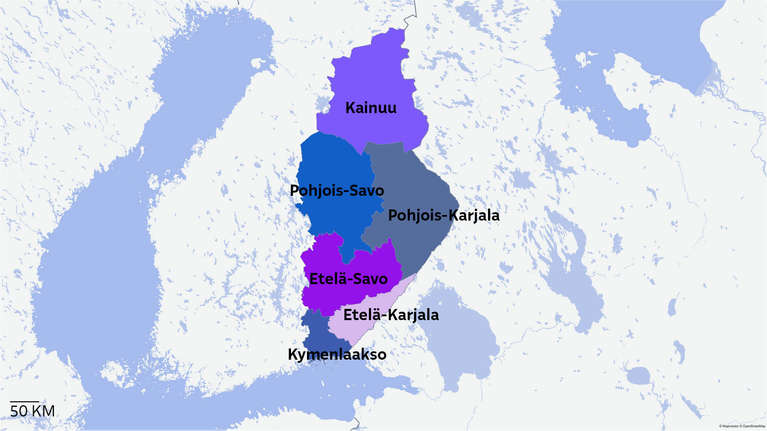 Osa itä­suomalaisista voisi harkita yhteistyötä venäläisten kanssa ...