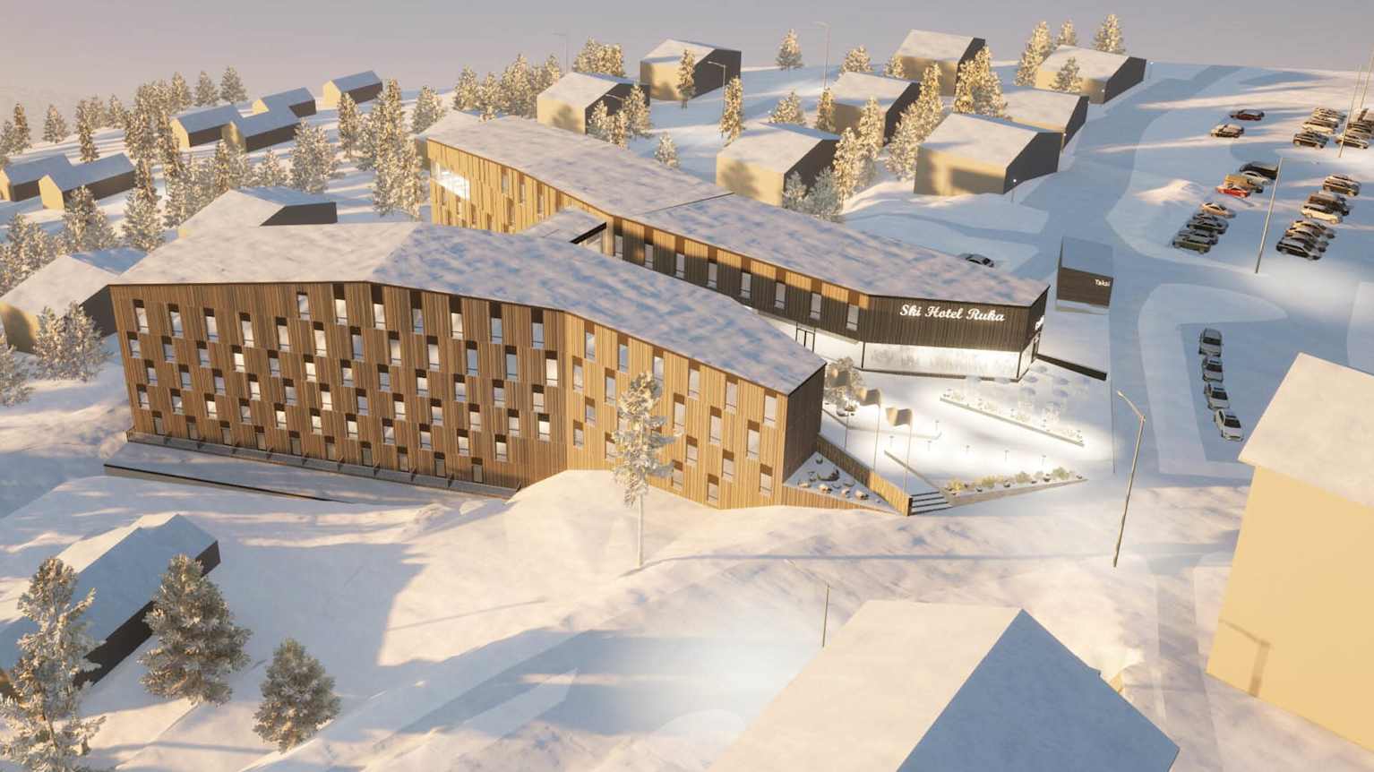 Rukalle nousee kuusikerroksinen suurhotelli – rakentaminen alkaa ensi  syksynä | Pohjois-Pohjanmaa | Yle