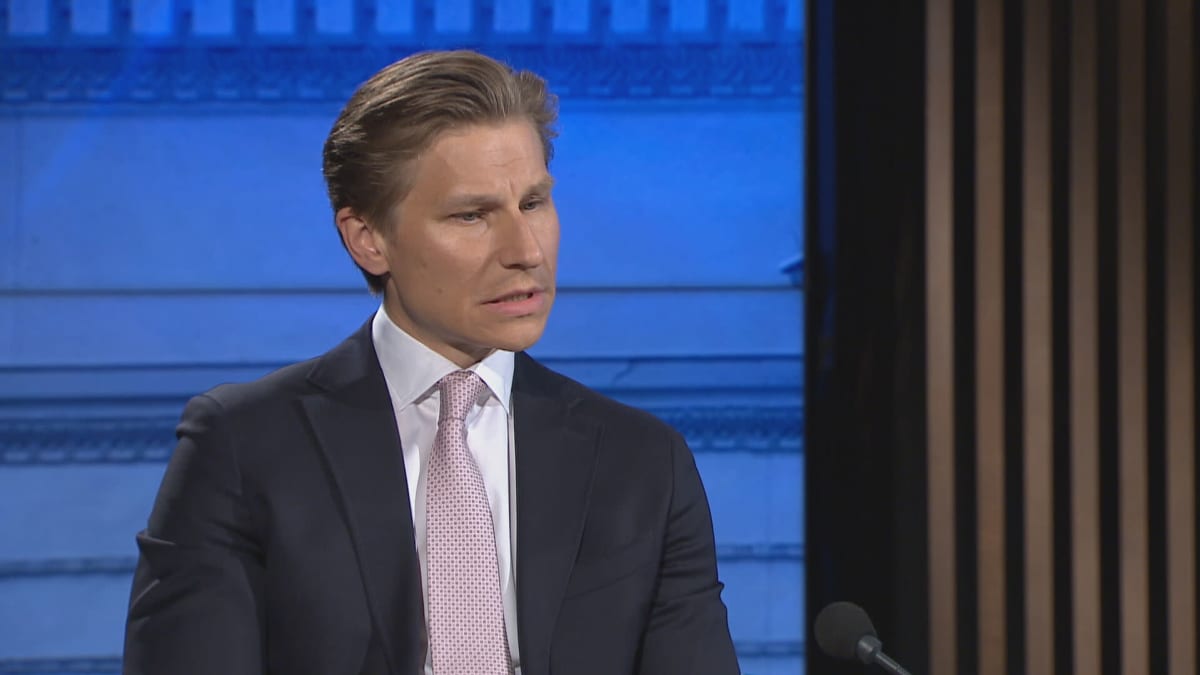 Kokoomuksen varapuheenjohtaja Antti Häkkänen vieraili A-studiossa 25.4.