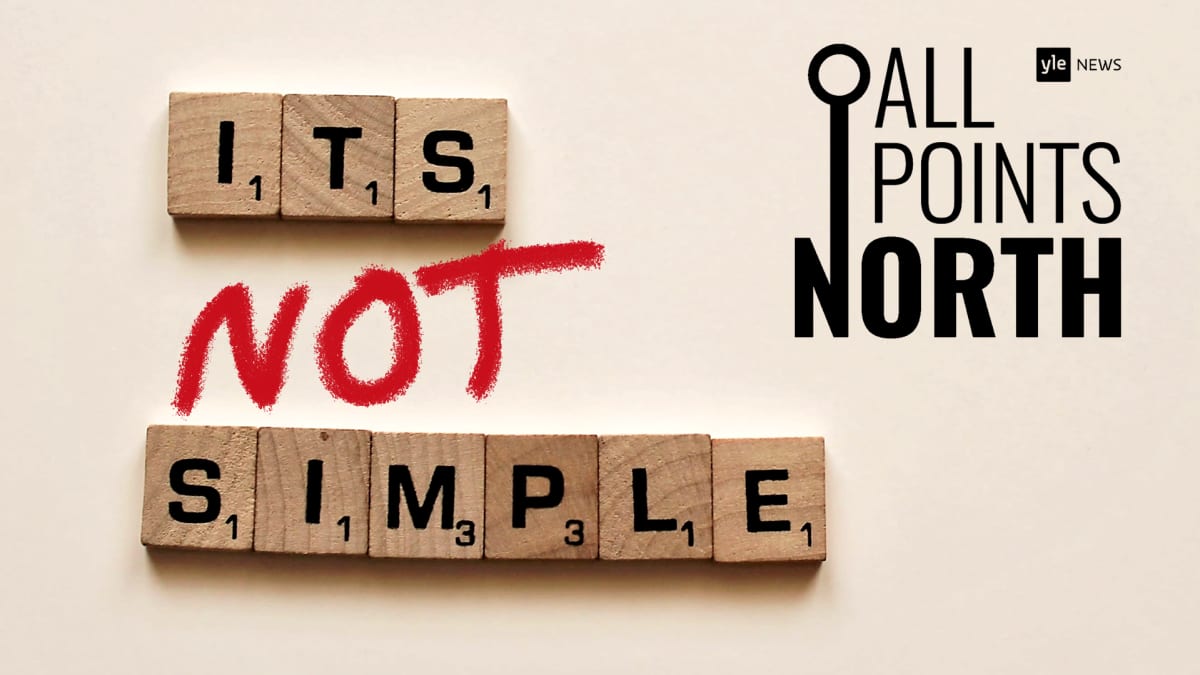 The photo contains the All Points North logo as well as the words "It's not simple" 