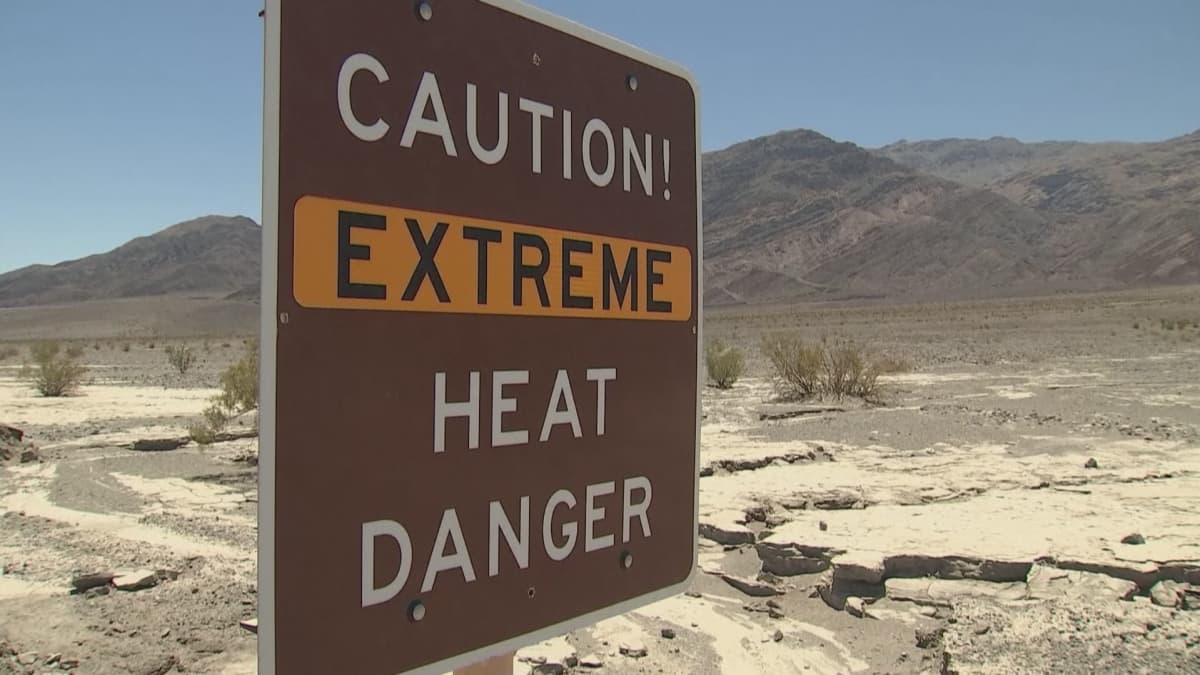 Last July, a temperature of 52 degrees was measured in Death Valley, California. Photo: Reuters