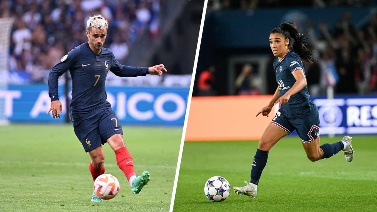 Antoine Griezmann ja Sakina Karchaoui