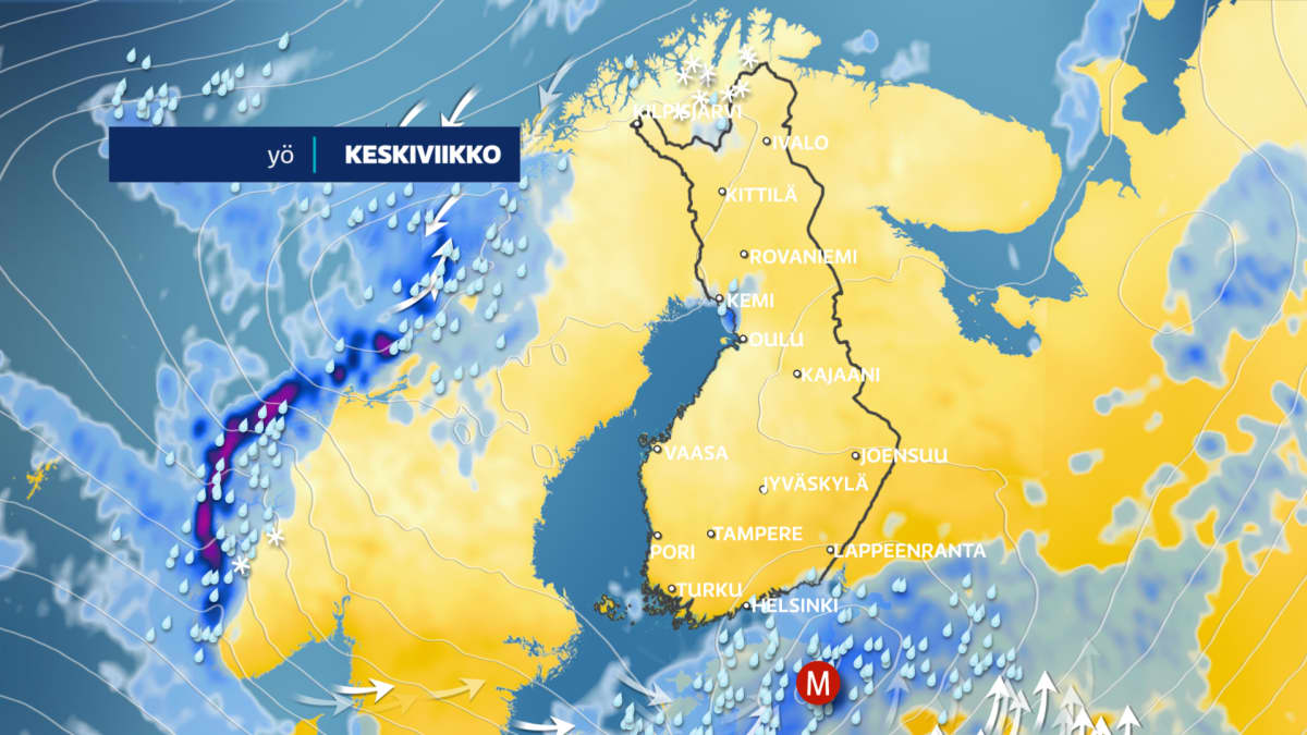 ECMWF ennustelaskelma 1.10.2023