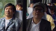 Vietnamilaisia ja suomalaisia bussissa