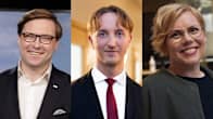 Daniel Sazonov, Ilmari Nurminen ja Pia Elo kuvakombossa.