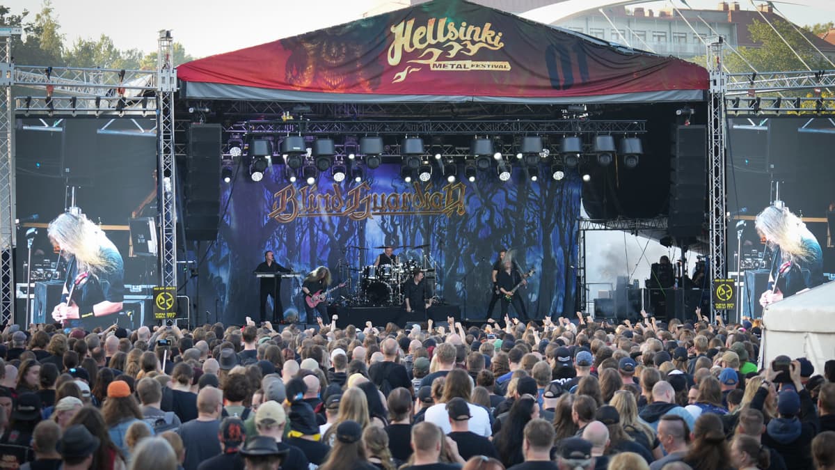 Hellsinki Metal Festival, Blind Guardian esiintyy. 