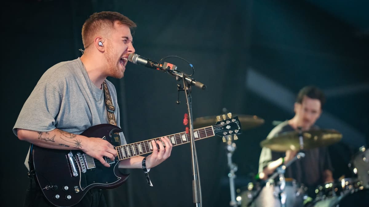 Cleopatrick esiintyy Rockfestillä. 