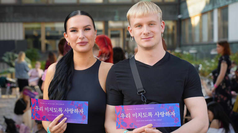 Korealainen supertähti Sunmi esiintyi Helsingissä ja toi mukanaan K ...