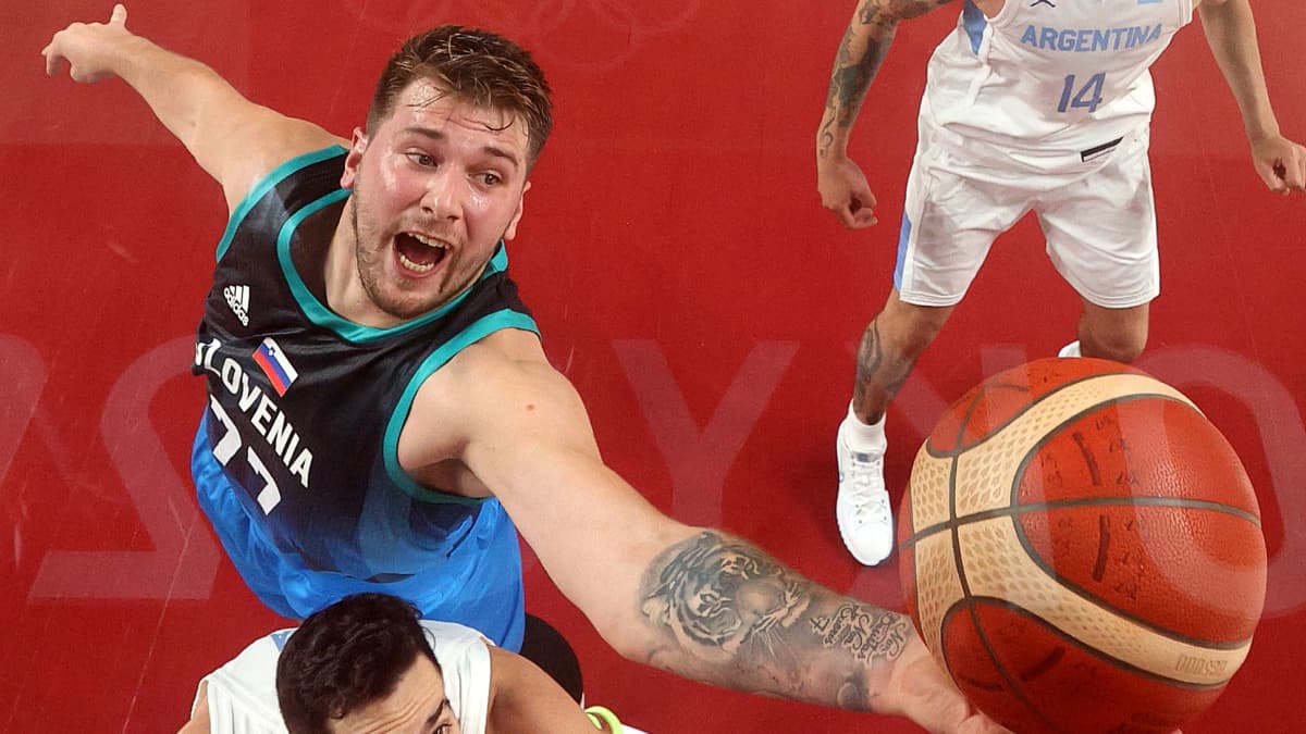 Luka Doncic oli täysin pitelemätön Argentiinaa vastaan.
