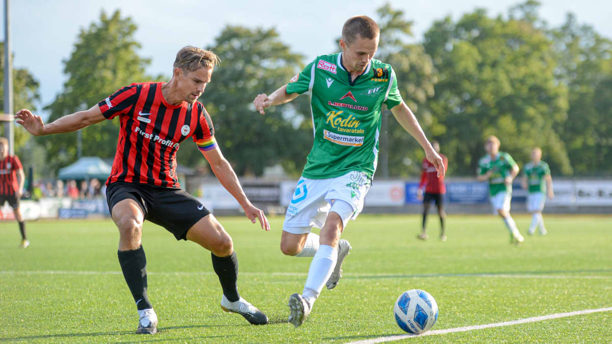 PK-35:n Esa Terävä ja Ekenäsin Stanislav Efimov.