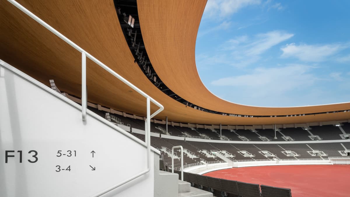 Olympiastadioni on uusittu kauttaaltaan.