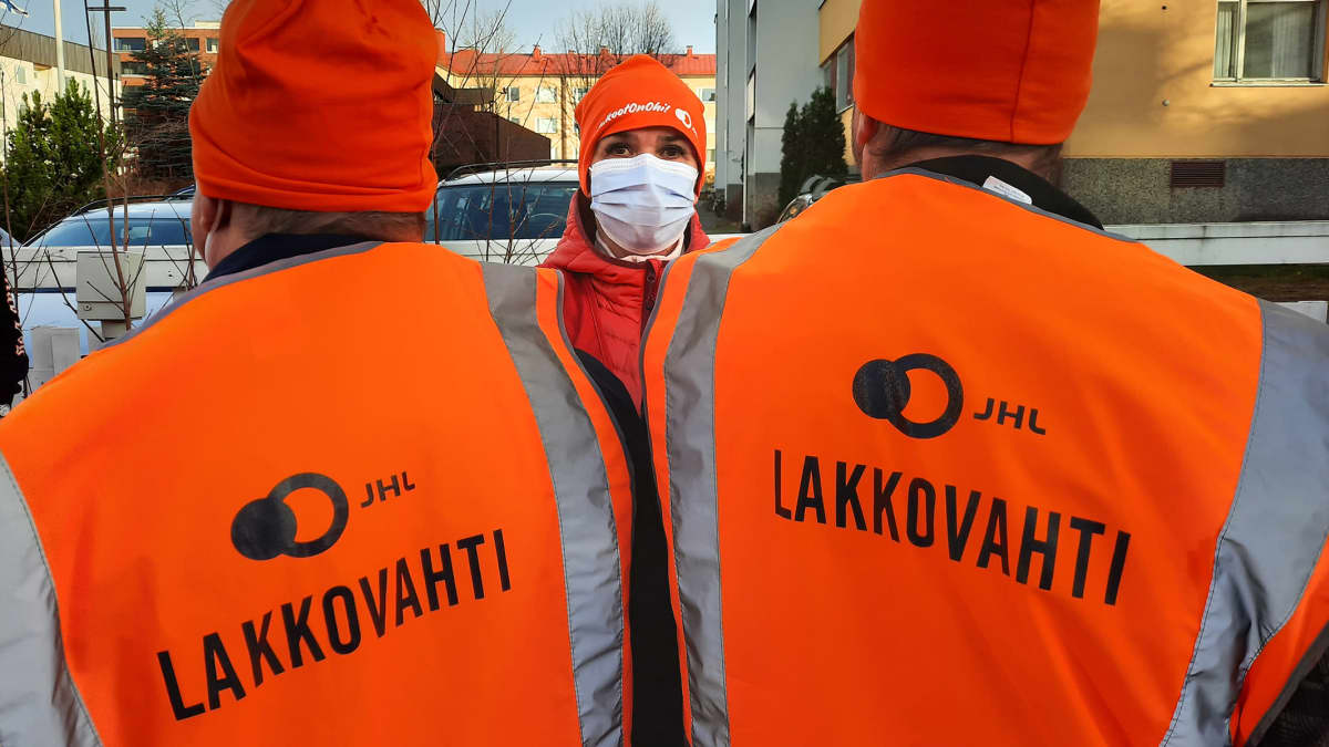 JHL:n lakkovahteja.
