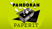 Pandoran paperit -logo.