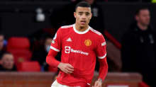 Mason Greenwood lähikuvassa.