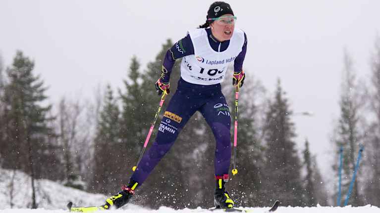 Image 2: Kerttu Niskanen Oloksen Tykkikisoissa 2024.