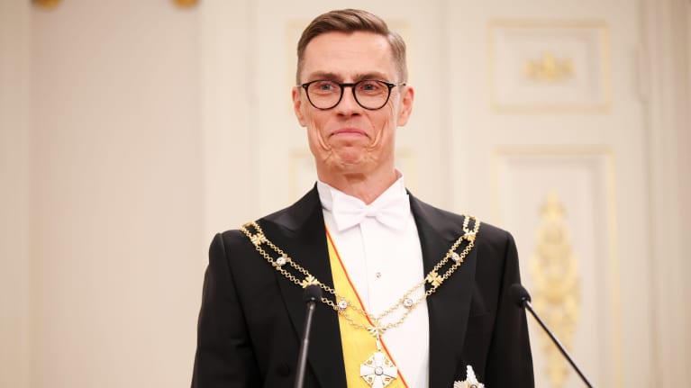 Presidentti Alexander Stubb. Kuva: Silja Viitala / Yle