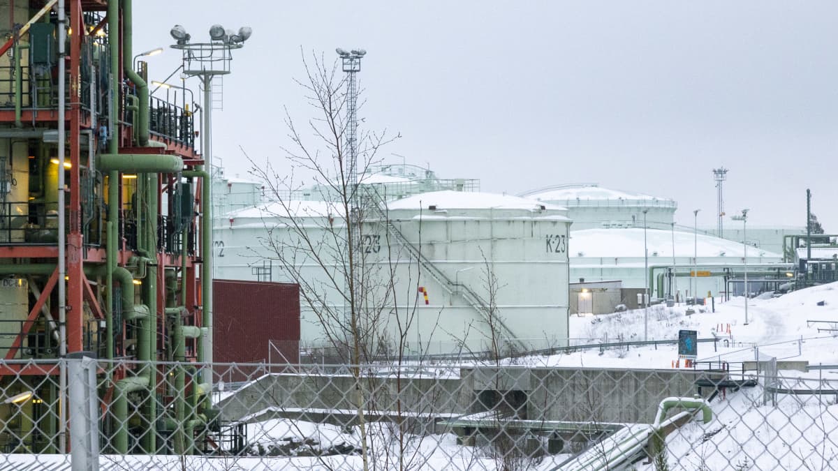 Liquid refinery in Porvoo. Photo: Kristiina Lehto / Yle