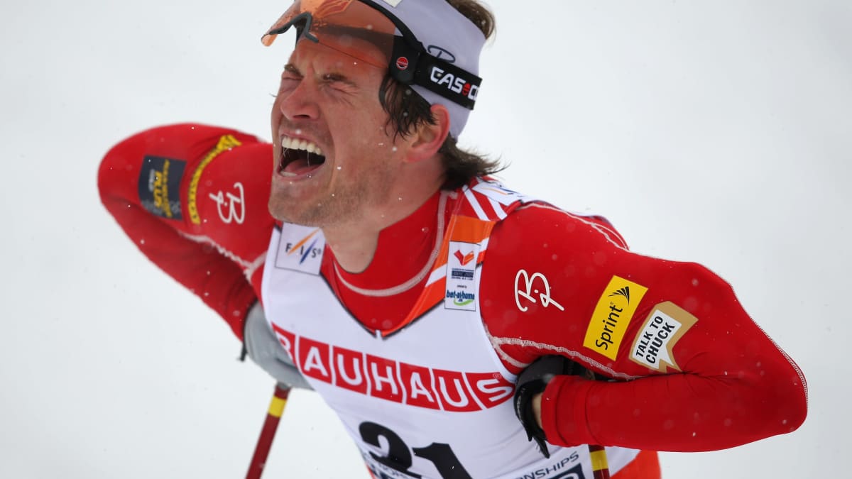 Kris Freeman koki urallaan karvaita sekuntitappioita. Kuva 15 kilometrin maalialueelta vuoden 2009 Liberecin MM-kisoissa. Kuusi vuotta aiemmin Freeman oli samalla matkalla niin ikään neljäs häviten pronssin 2,1 sekunnilla.
