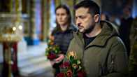 Suomen pääministeri Sanna Marin ja Ukrainan presidentti Volodymyr Zelenskyi Kiovassa 10. maaliskuuta 2023.