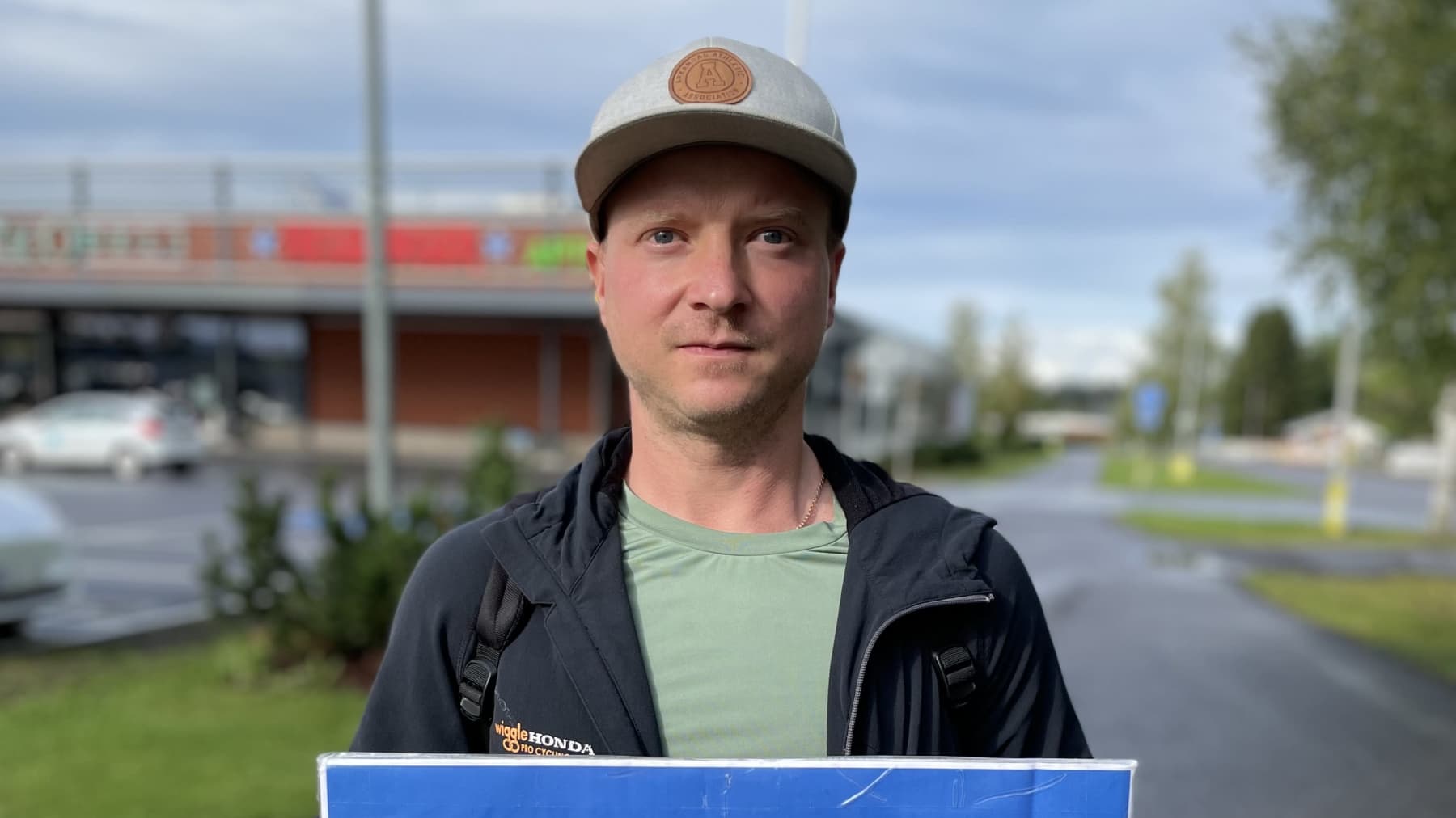Venäläinen turvapaikanhakija Anton Lukianov.