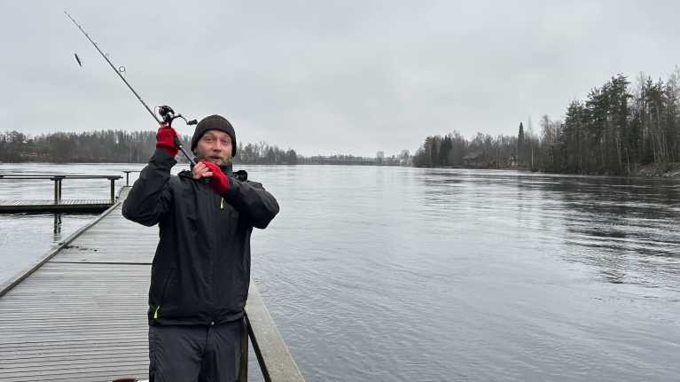 Fishing & Trips Imatran yrittäjä Jere Nuppola.