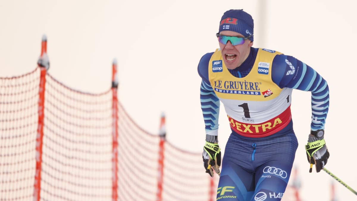 Markus Vuorela åker klassiskt i Ruka 2020.