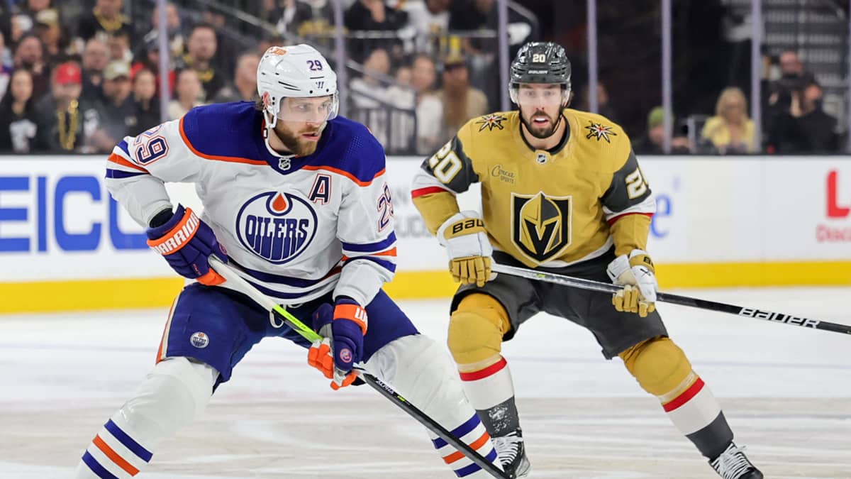 Leon Draisaitl kuvassa.