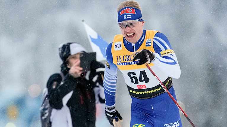 Iivo Niskanen Rukalla 2024.