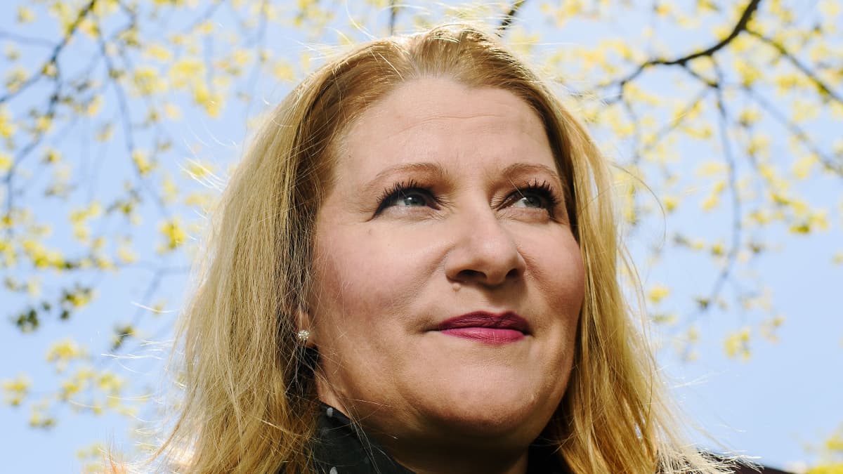 Henrika Nybondas-Kangas kuvattiin Kalliossa 18. toukokuuta.