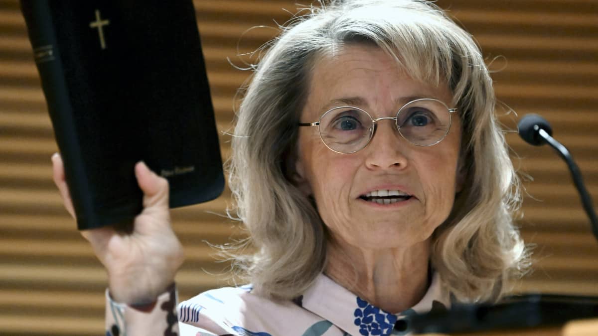 Kristillisdemokraattien kansanedustaja Päivi Räsänen.