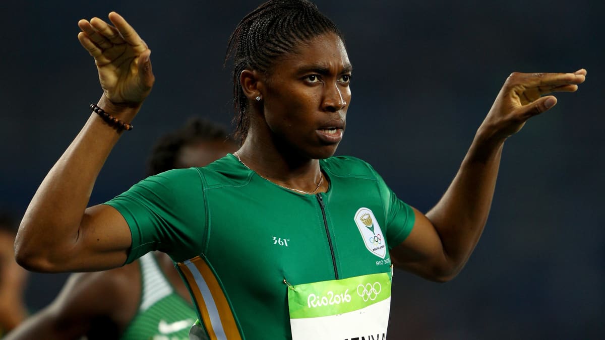 Caster Semenya Rion olympialaisissa.