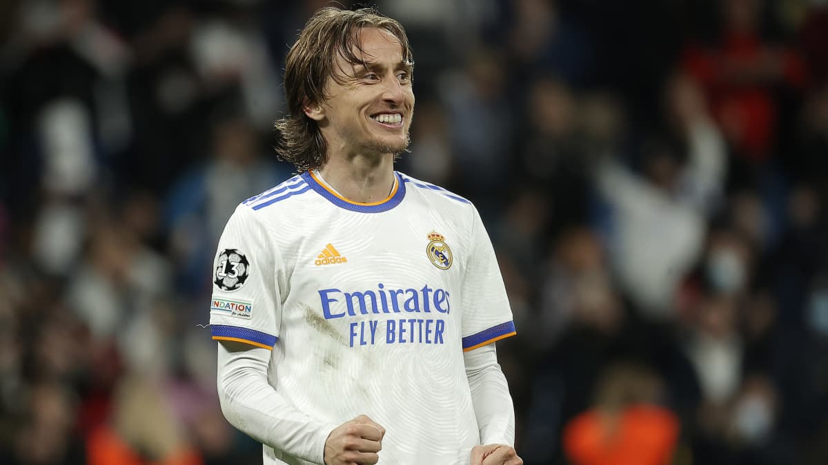 Real Madridin tähtipelaaja Luka Modric.