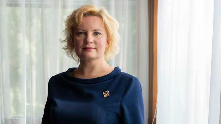 Porträtt av Olga Dibrova