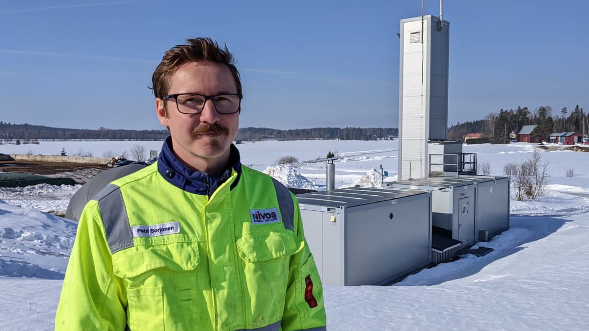 käyttöpäällikkö Petri Sorjonen, energiayhtiö Nivos Energia