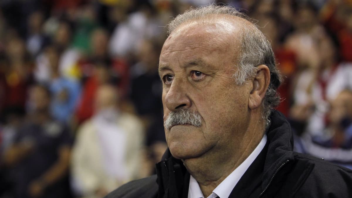 Espanjan entinen päävalmentaja Vicente Del Bosque.