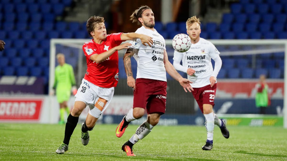 Sasa Jovovics JJK:n paidassa kaudella 2017