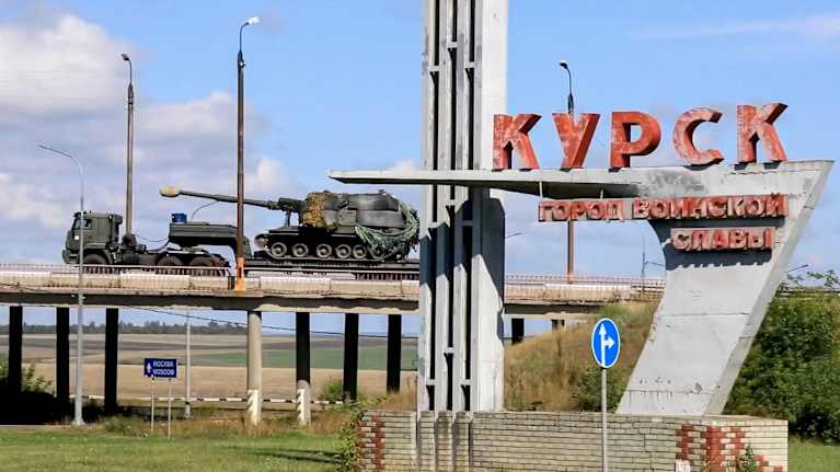 Ukrainan hyökkäys Venäjälle yllätti Venäjän ja lännen. Kuva: Venäjän puolustusministeriö / EPA