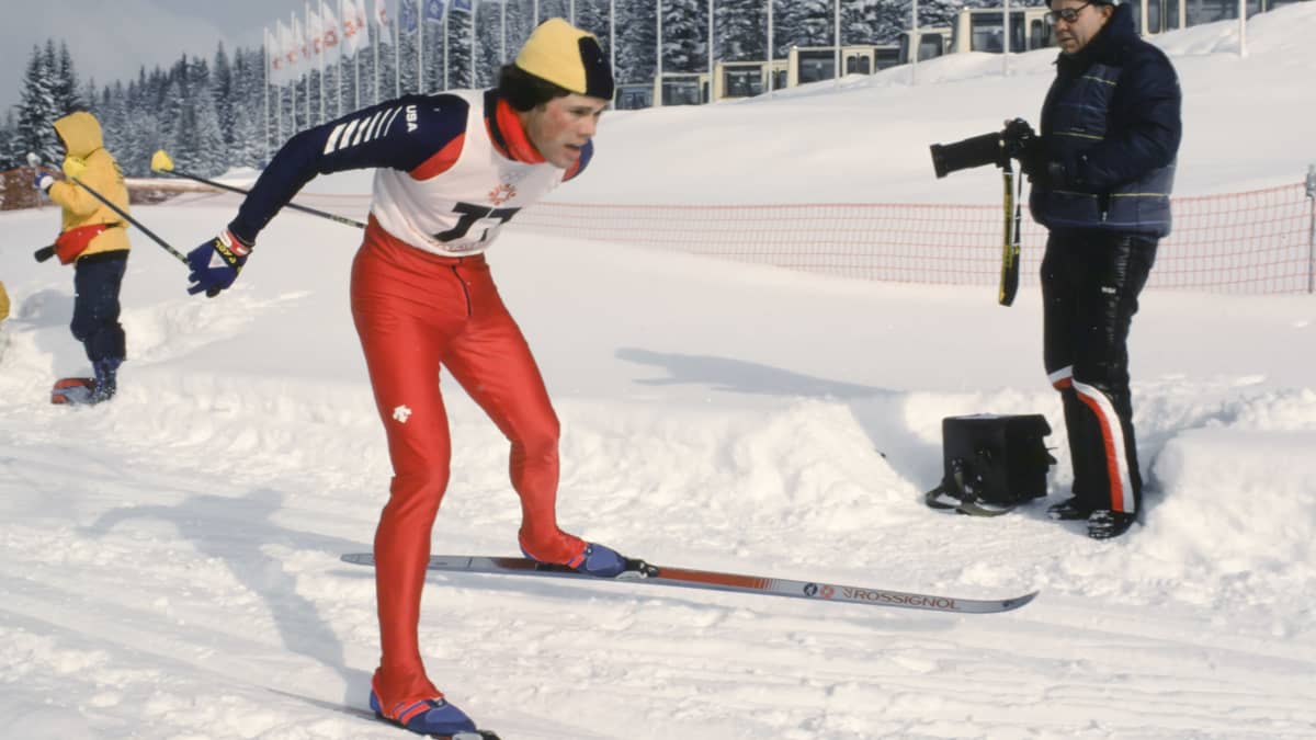 Bill Koch kuvattuna vuoden 1984 Sarajevon talviolympialaisissa.