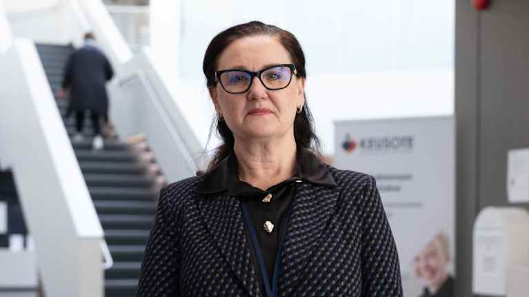 Raija Kontio, Keusoten hyvinvointialuejohtaja.