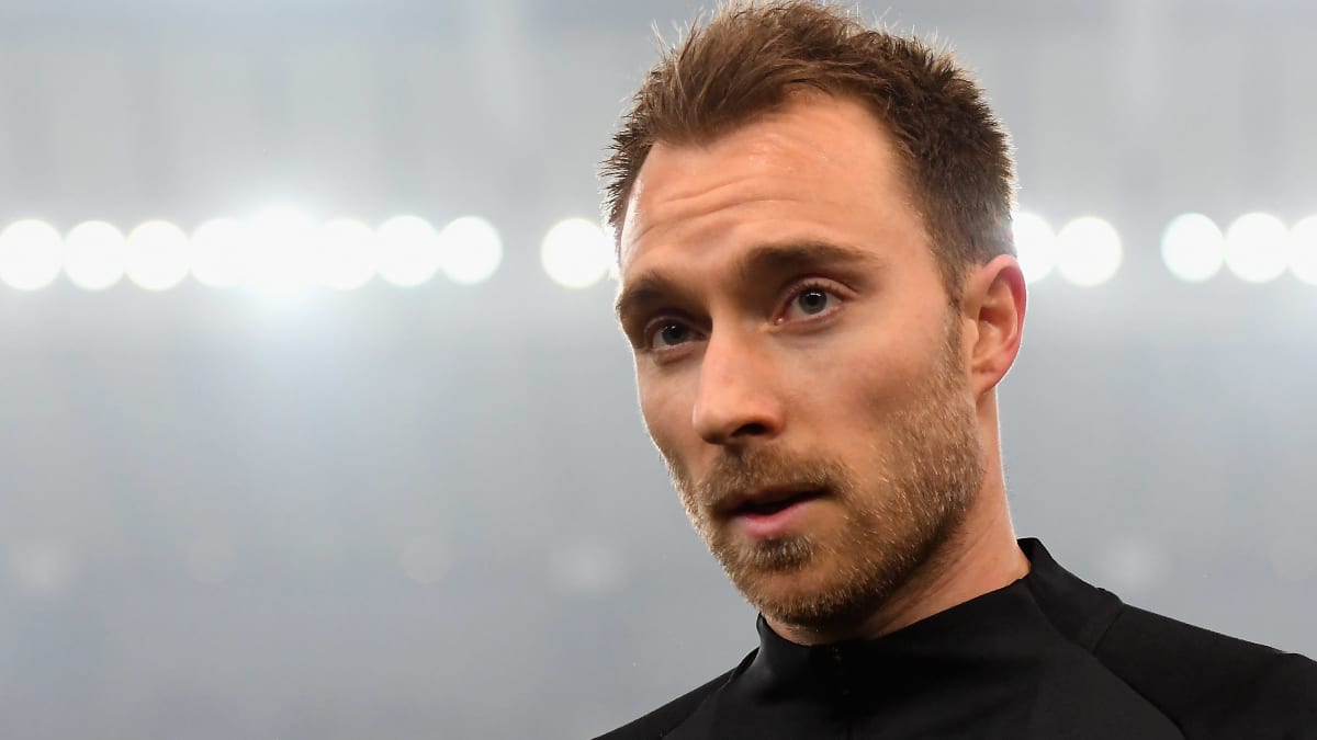 Jalkapalloilija Christian Eriksen.