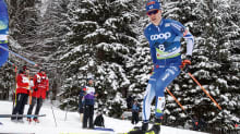 Niko Anttola Planican MM-hiihdoissa.