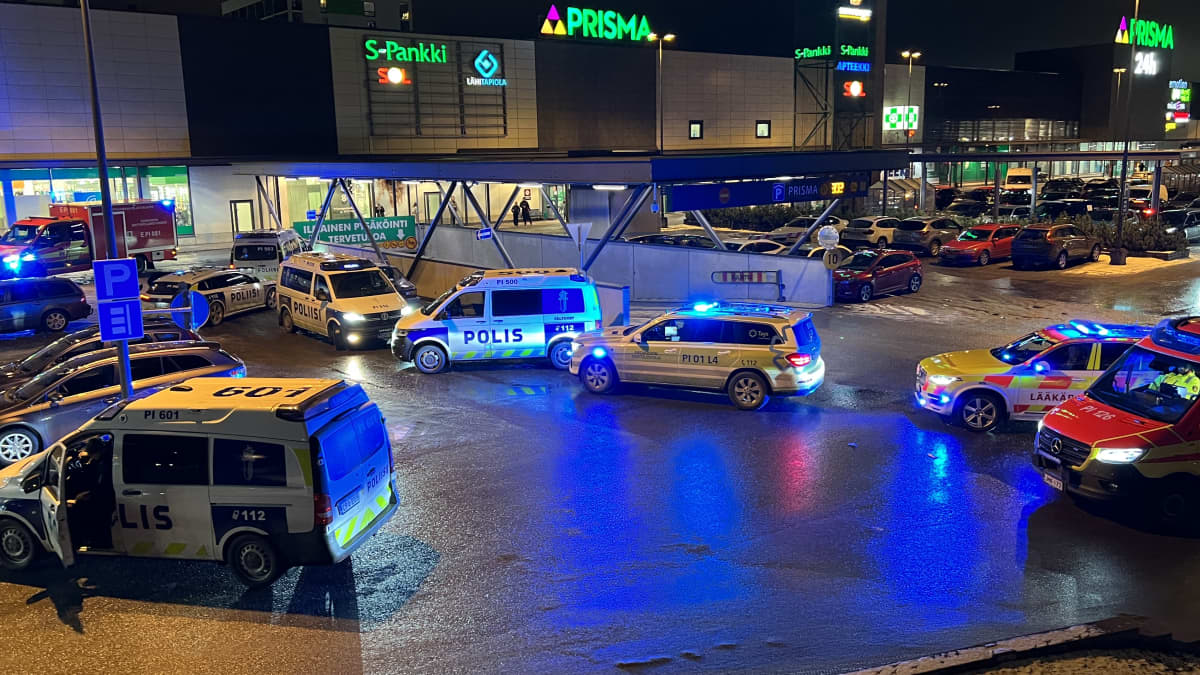 Poliisinn operaatio Lielahdessa 17.1.2023.