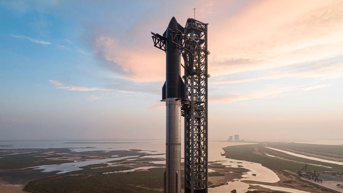 Spacex Starship-raketti.